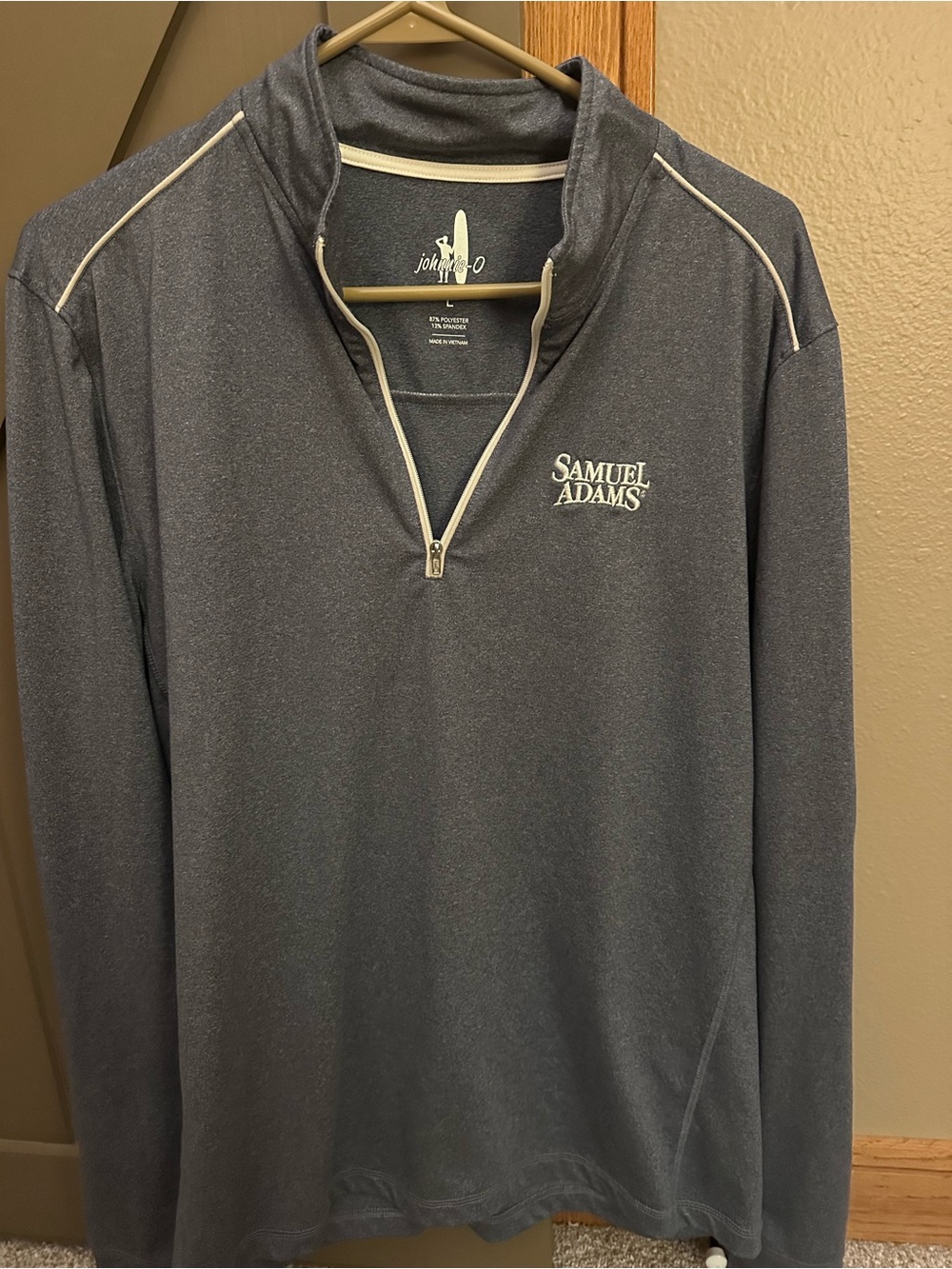 Johnnie-O Navy Quarter-Zip Pullover